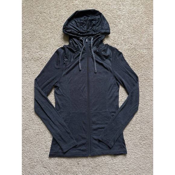 Smartwool Women's NTS Mid 250 Hoody Sport 100% Merino Wool Charcoal Gray Small - Picture 2 of 14